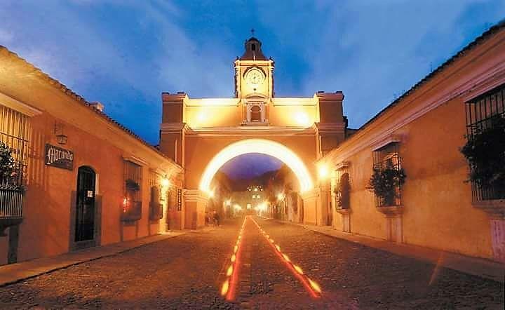 Хостел La Vieja Terraza Антигуа-Гватемала Экстерьер фото